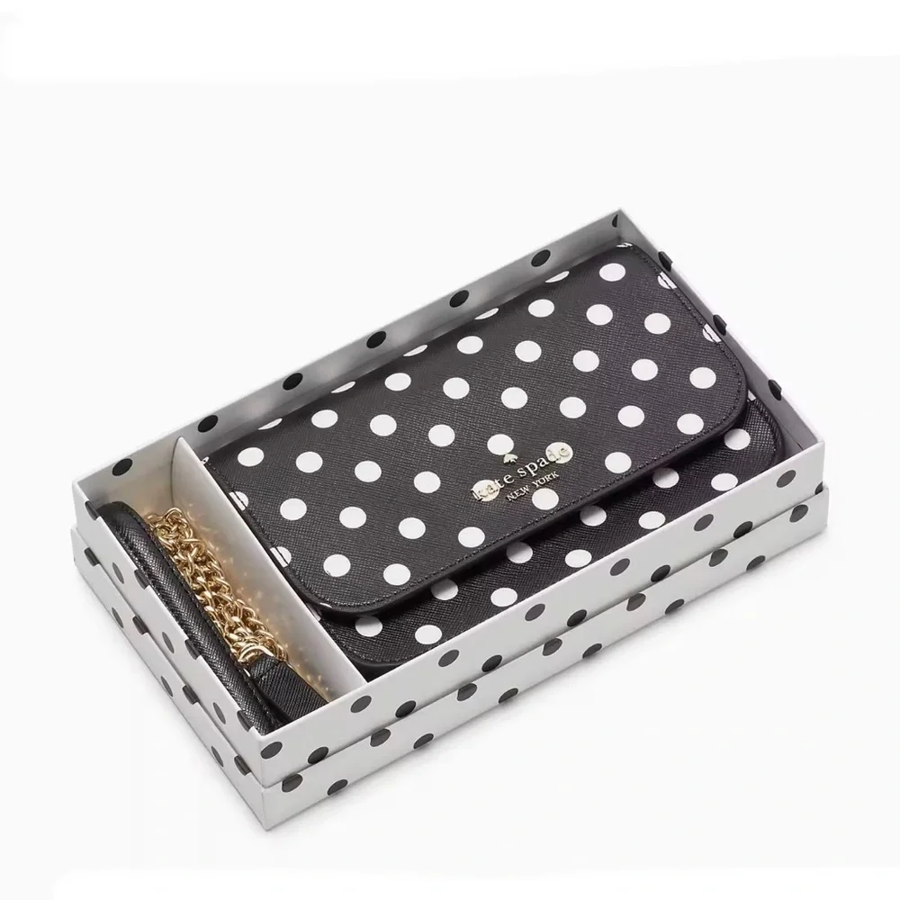 Kate Spade Polka Dot Crossbody Cheers Charming Dot - Picture 5 of 10